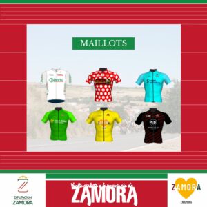 Maillots de Líder Vuelta a la Provincia de Zamora